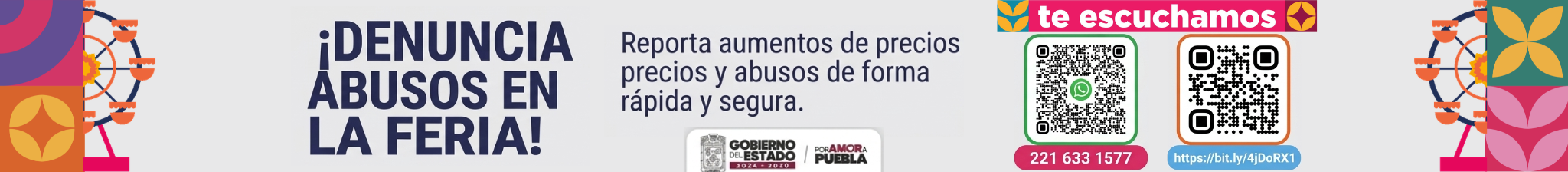 Banner Denuncias Feria de Puebla
